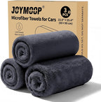 JOYMOOP Microfiber Towels for Cars, 3 Pack 35.4" x 23.6" Car Drying Towel by JOYMOOP