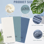 3 Pcs Home Love Family Decorative Hand Towels - Image 2