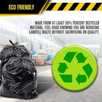 Aluf Plastics 40-45 Gallon Trash Bags 40" x 46" - Image 4
