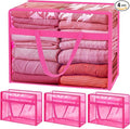 SGHUO Clear Storage Bags 60L Extra Large Plastic Vinyl Blanket Storage Bag by SGHUO