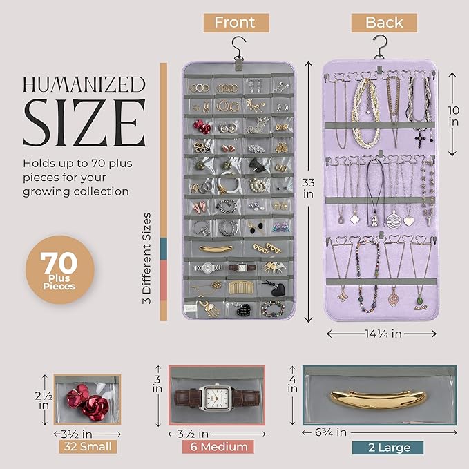 Hanging Jewelry Organizer Storage - Image 2