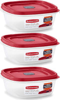 Rubbermaid Easy Find Lid Square 5-Cup Food Storage Container by Rubbermaid