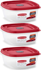 Rubbermaid Easy Find Lid Square 5-Cup Food Storage Container by Rubbermaid