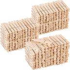 500pcs Large Wooden Clothespins by Tecbeauty