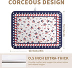 4th of July Dish Drying Mats for Kitchen Counter Patriotic Independence Day - Image 4