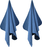 POLYTE Ultra Premium Microfiber Kitchen Dish Hand Towel Waffle Weave, 8 Pack - Image 2