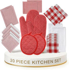 LANE LINEN Kitchen Towels Set by LaneLinen