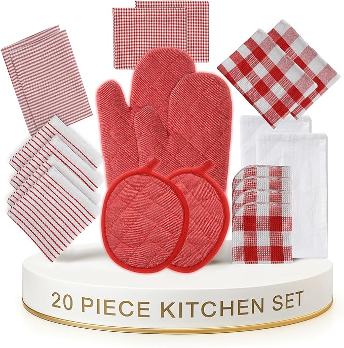 LANE LINEN Kitchen Towels Set by LaneLinen