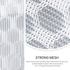 COMLIFE Set of 2 Delicates Honeycomb Mesh Laundry Bag, Use YKK Zipper, - Image 8