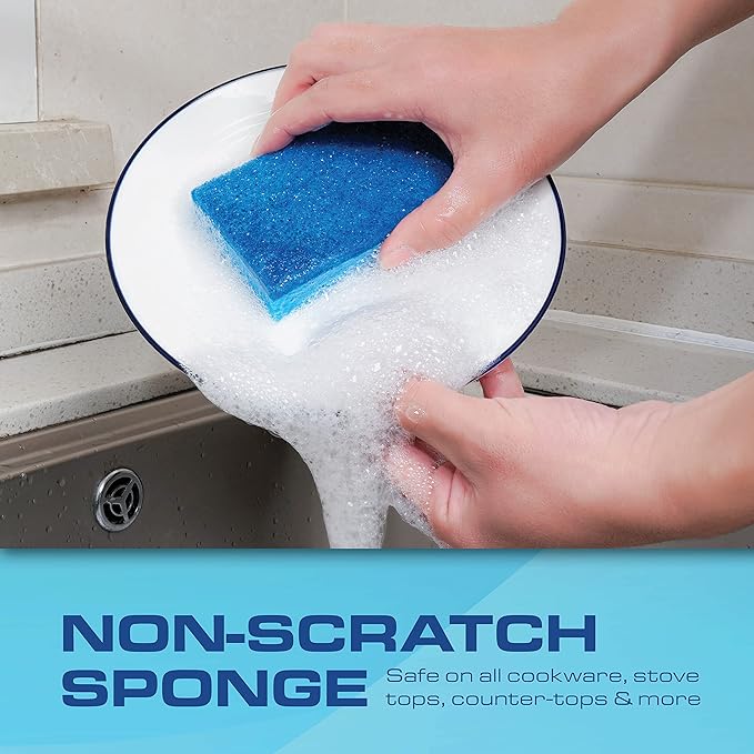 SCRUBIT 48 Pack Kitchen Sponges - Image 4