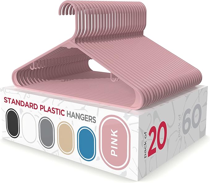 Sharpty Plastic Hangers Clothes Hangers by Sharpty