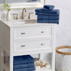 NY Loft 100% Cotton 2 Pack Bath Sheet Towel Set | Super Soft & Absorbent - Image 6
