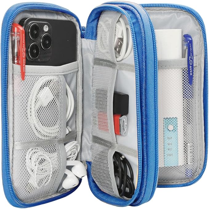 Cord Organizer Travel Cable Organizer Bag Tech Electronic Organizer Travel Case - Image 3