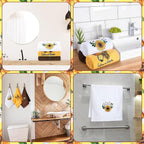 3 Pcs Sunflower Butterfly Hand Towels - Image 5