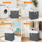 laundry basket 3-Pack, laundry hamper, Hamper - Image 5