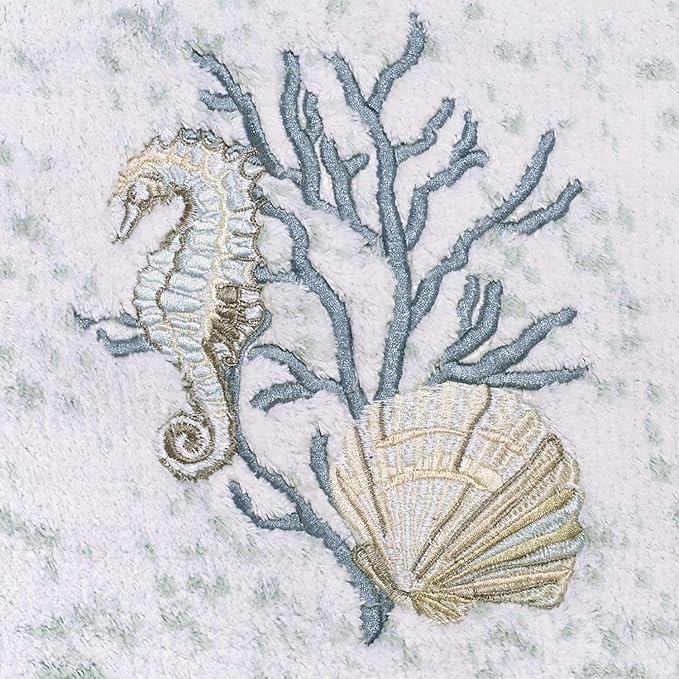 Avanti Linens - Bath Mat, Cotton Bathroom Rug, Sea Inspired Home Decor - Image 4