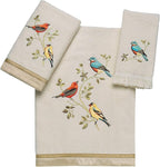 Avanti Linens - 3pc Towel Set, Soft & Absorbent, Nature Bathroom Decor by AvantiHomeSince1969