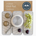 Dorai Home Dish Pad – Quick-Dry Diatomite Stone Drying Mat by DoraiHome
