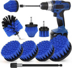 Drill Brush Attachment Set, 7 Pack 1/4in Power Scrubber Brush + Extend Long Rod by Tialero