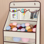 Univivi 6-Shelf Over Door Hanging Organizer Fabric Baby Door Storage - Image 4