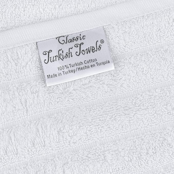 Classic Turkish Towels CTT Luxury 6 Piece Towel Set, 100% Turkish Cotton - Image 2