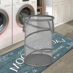 BATTOO Collapsible Laundry Baskets, Foldable Mesh Pop Up Hamper, Portable - Image 4