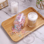 WEISHI 4 Pack Qtip Holder Dispenser - Image 5