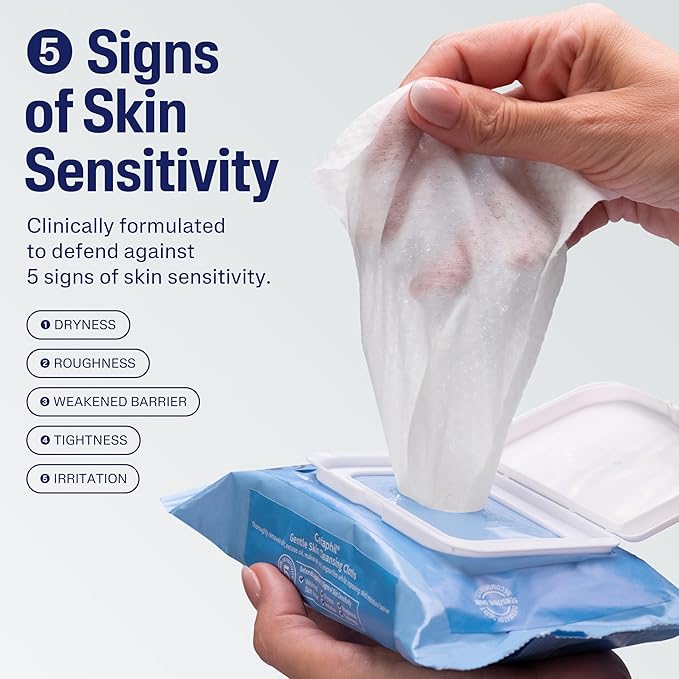 Cetaphil Face and Body Wipes, Gentle Skin Cleansing Cloths, Twin Pack, - Image 3