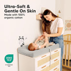 2-Pack Organic Changing Pad Covers - Image 3