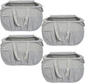 4 Pack Collapsible Laundry Baskets by Bemkoo