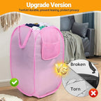 Foldable Laundry Basket, Pop Up Laundry Hamper - Image 6