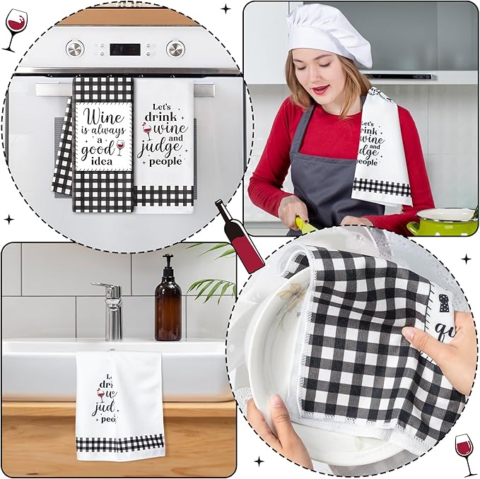 R HORSE Funny Kitchen Dish Towels - Image 5