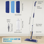 Spray Mops for Hardwood Floor Cleaning: MEXERRIS Wet Mops Dry Dust Mop - Image 7