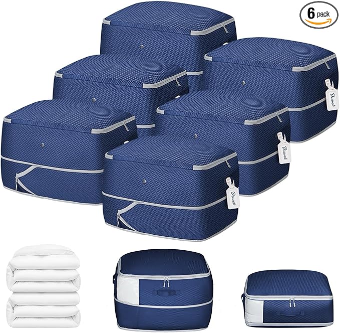 DIMJ Comforter Storage Bag 6 Pack by DiMJ