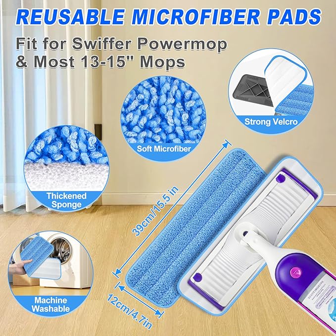 Microfiber Mops for Hardwood Floor Cleaning - Image 3