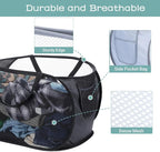 4 Pcs Popup Mesh Laundry Basket, Collapsible Laundry Hamper - Image 4