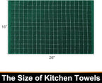 Mordimy 100% Cotton Terry Cloth Kitchen Towels, Super Soft and Absorbent Dish - Image 6