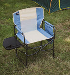 SUNNYFEEL Camping Directors Chair, Heavy Duty,Oversized Portable Folding Chair with Side Table, Pocket for Beach, Fishing,Trip,Picnic,Lawn,Concert Outdoor Foldable Camp Chairs - Image 2