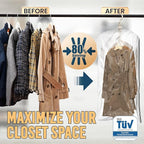TAILI Hanging Vacuum Storage Bags, Space Saver Bags - Image 2
