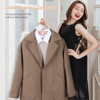 IEOKE Velvet Hangers 30 Pack: Felt Clothes Hangers Heavy Duty Shirt Sweater - Image 7