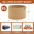 Foldable Laundry Hamper Basket - Image 6