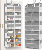 Over The Door Organizer, 5-Tier Extra Large Behind Door Storage by Ofiray-home