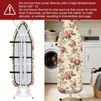 Nuxovilar Ironing Board Cover Needle Cotton 15x54 Inches | Ironing Board Cover - Image 6