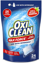 OxiClean Max Force Advanced Stain Remover Power Paks, Color-Safe, Bleach-Free by OxiClean