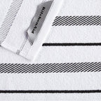KitchenAid Albany Dishcloth 8 Pack Set, Matte Black/White - Image 4