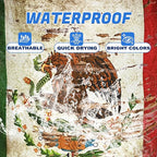 Vintage Mexican Flag Laundry Basket Funny Oxford Cloth Laundry Hamper - Image 4