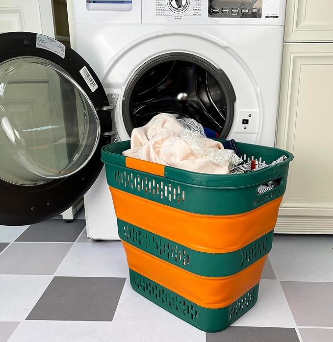 SAMMART 38L Collapsible Laundry Basket - Image 2