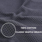 Homaxy 100% Cotton Waffle Weave Kitchen Dish Towels, Ultra Soft Absorbent Quick - Image 2