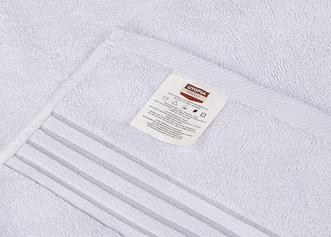 Utopia Towels 48-Piece Premium Towel Set, 12 Bath Towels, 12 Hand Towels - Image 9