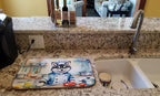 Caroline's Treasures DAC6183DDM Alaskan Klee Kai The Chef Dish Drying Mat - Image 2